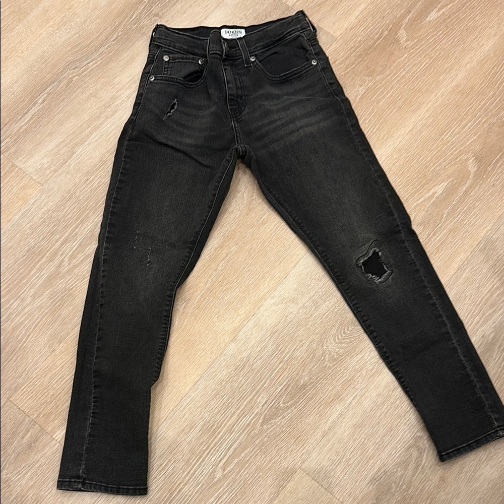 Denizen from Levi's Black Distressed Jeans